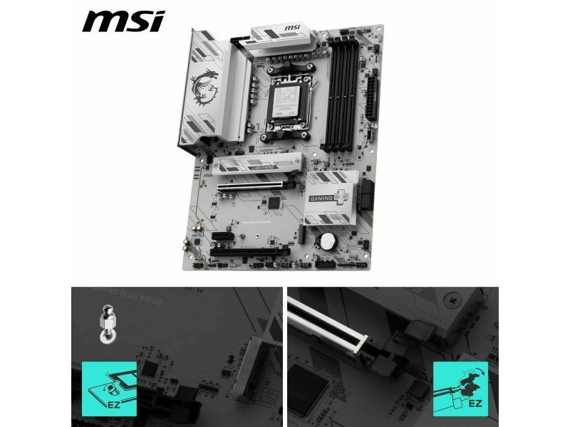 Дънна платка MSI 911-7E80-001 AMD B850 AMD AM5