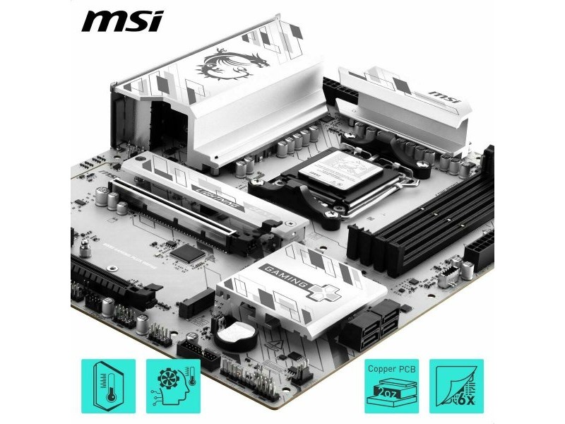 Дънна платка MSI 911-7E80-001 AMD B850 AMD AM5