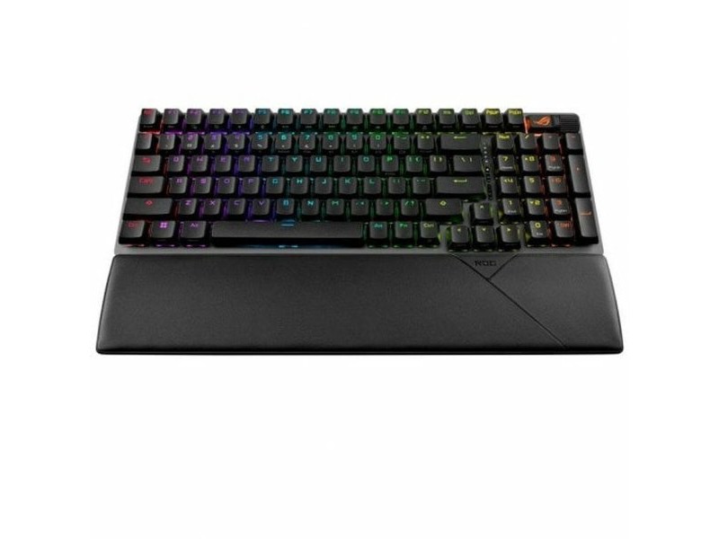 Клавиатура за игри Asus ROG Strix Scope II 96 Испанска Qwerty Черен Клавиатура за игри Asus ROG Strix Scope II 96 Испанска Qwerty Черен