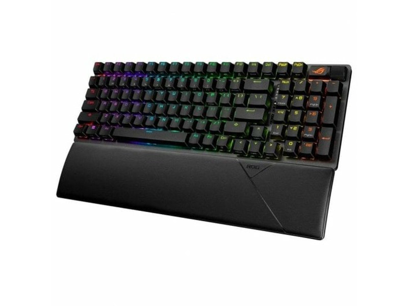 Клавиатура за игри Asus ROG Strix Scope II 96 Испанска Qwerty Черен Клавиатура за игри Asus ROG Strix Scope II 96 Испанска Qwerty Черен
