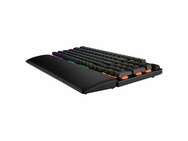 Клавиатура за игри Asus ROG Strix Scope II 96 Испанска Qwerty Черен Клавиатура за игри Asus ROG Strix Scope II 96 Испанска Qwerty Черен