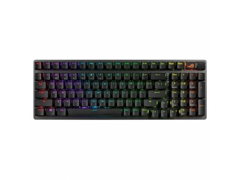 Клавиатура за игри Asus ROG Strix Scope II 96 Испанска Qwerty Черен Клавиатура за игри Asus ROG Strix Scope II 96 Испанска Qwerty Черен