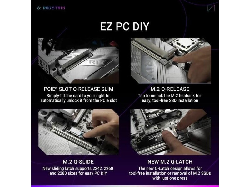 Дънна платка Asus STRIX X870-A GAMING WIFI AMD AMD AM5