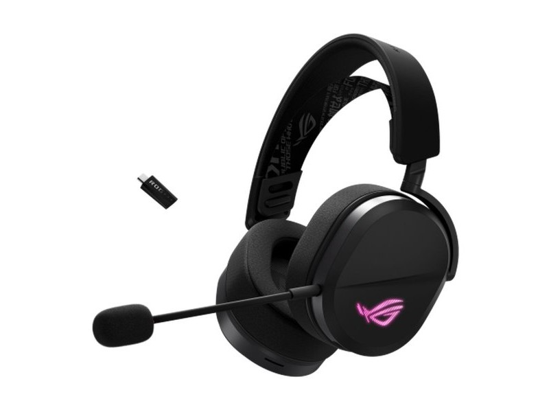Слушалки за игра с микрофон Asus ROG Pelta Черен