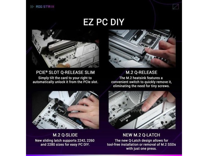 Дънна платка Asus STRIX Z890-A GAMING WIFI LGA 1851