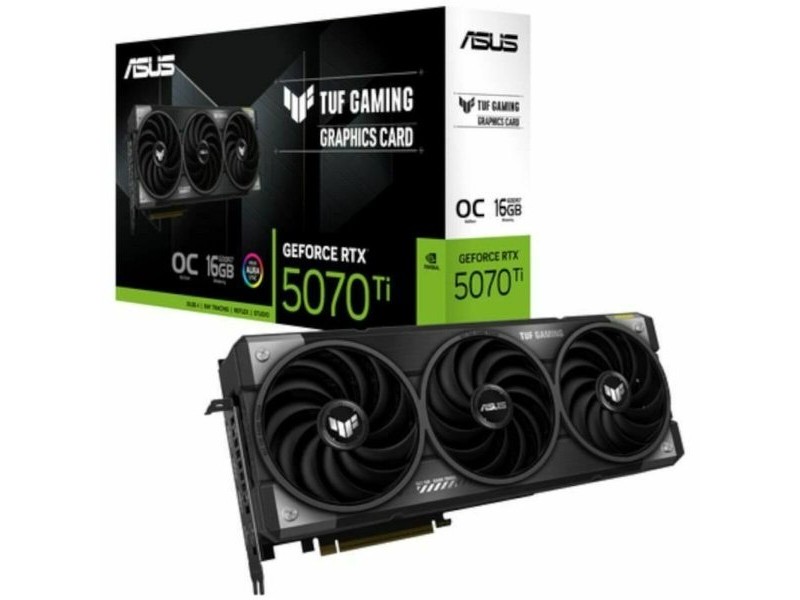 Графична карта Asus nvidia geforce rtx 5070 ti 16 GB GDDR6 GDDR6X