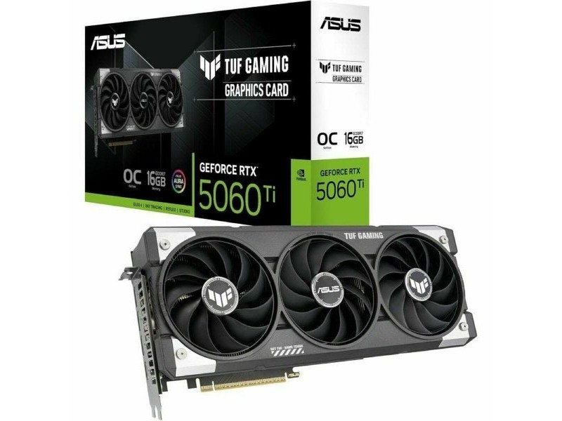 Графична карта Asus geforce rtx 5060 ti 16 GB GDDR6 GDDR7
