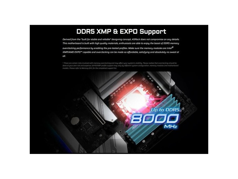 Дънна платка ASRock B850 Pro RS WiFi AMD B850 LGA 1151 AMD AM5