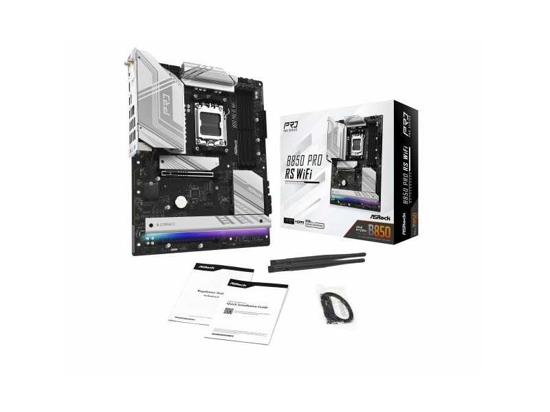 Дънна платка ASRock B850 Pro RS WiFi AMD B850 LGA 1151 AMD AM5