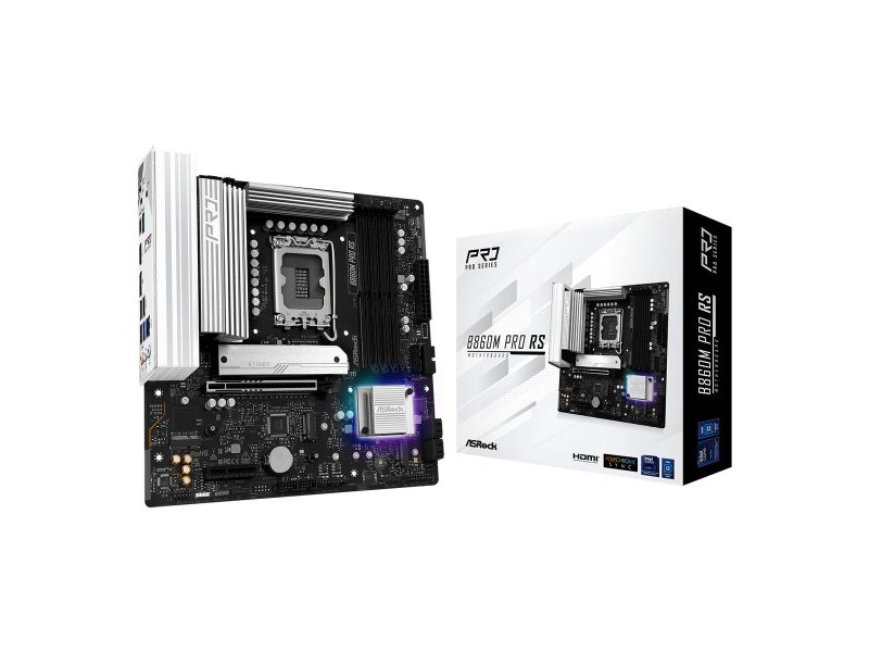 Дънна платка ASRock B860M Pro RS Intel B860 LGA 1851