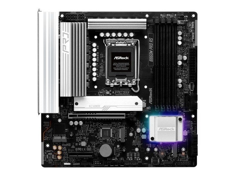 Дънна платка ASRock B860M Pro RS Intel B860 LGA 1851