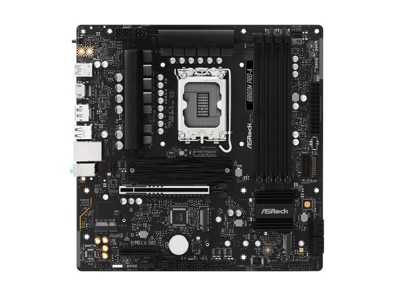 Дънна платка ASRock B860M Pro-A Intel B860 LGA 1851