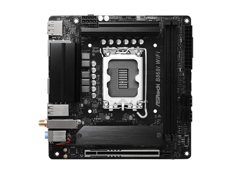 Дънна платка ASRock B860I WiFi Intel B860 LGA 1851