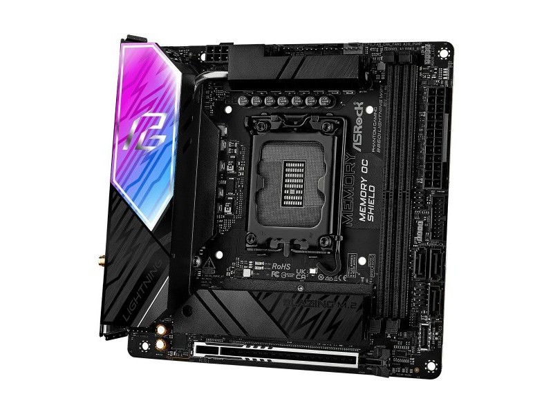 Дънна платка ASRock B860I Lightning WiFi Intel B860 LGA 1851