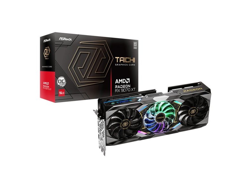 Графична карта ASRock ASROCK radeon rx 9070 xt 16 GB GDDR6