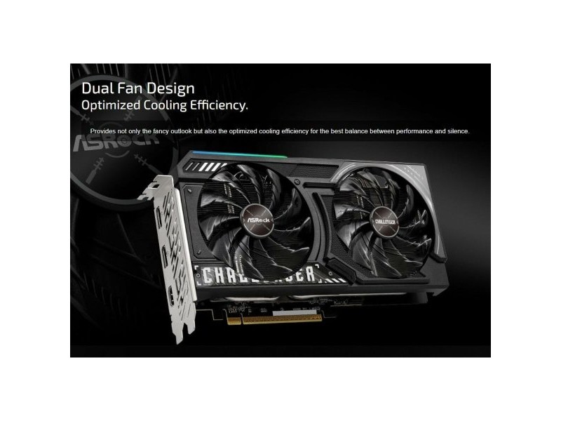 Графична карта ASRock RX9060XT CL 8GO 8 GB GDDR6 RADEON RX 9060 XT