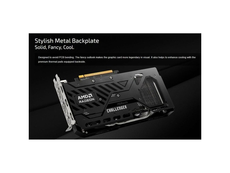 Графична карта ASRock RX9060XT CL 16GO GDDR6 RADEON RX 9060 XT 16 GB