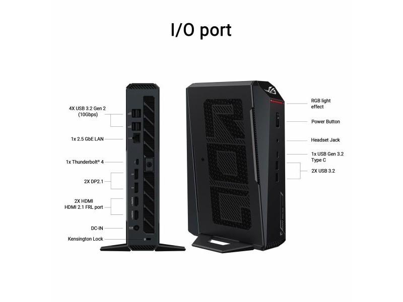Мини компютър Asus 90AS00I1-M00090 32 GB RAM 2 TB SSD
