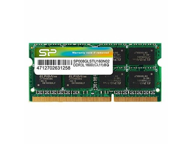 RAM памет Silicon Power SP008GLSTU160N02 8 GB 1600 MHz DDR3-PC3-12800