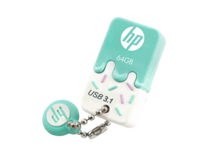 USB стик HP HPFD778W-64 Мента 64 GB 30 MB/s-75 MB/s (1 броя)