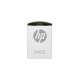 USB стик HP HPFD222W-64 Сребрист Метал 64 GB