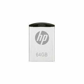 USB стик HP HPFD222W-64 Сребрист Метал 64 GB