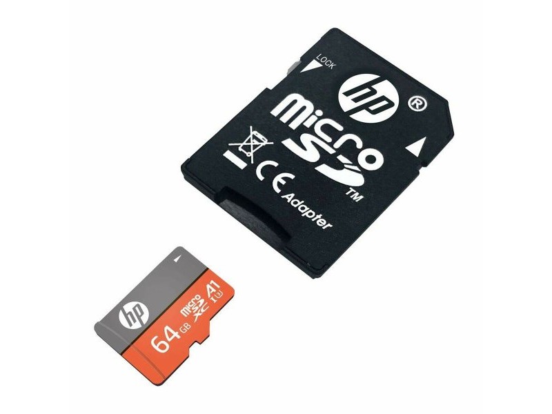 Mикро SD карта памет с адаптер HP HFUD064-1V31A 64 GB