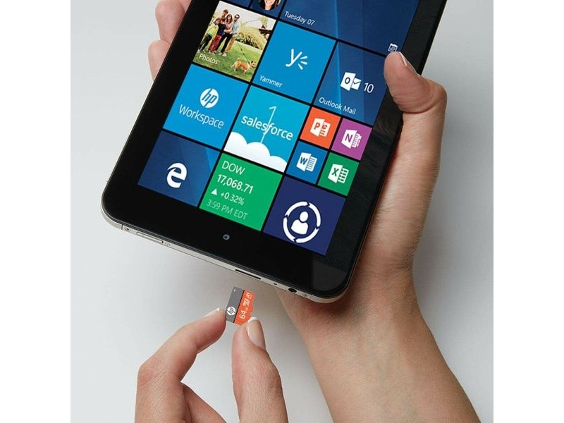 Mикро SD карта памет с адаптер HP HFUD064-1V31A 64 GB