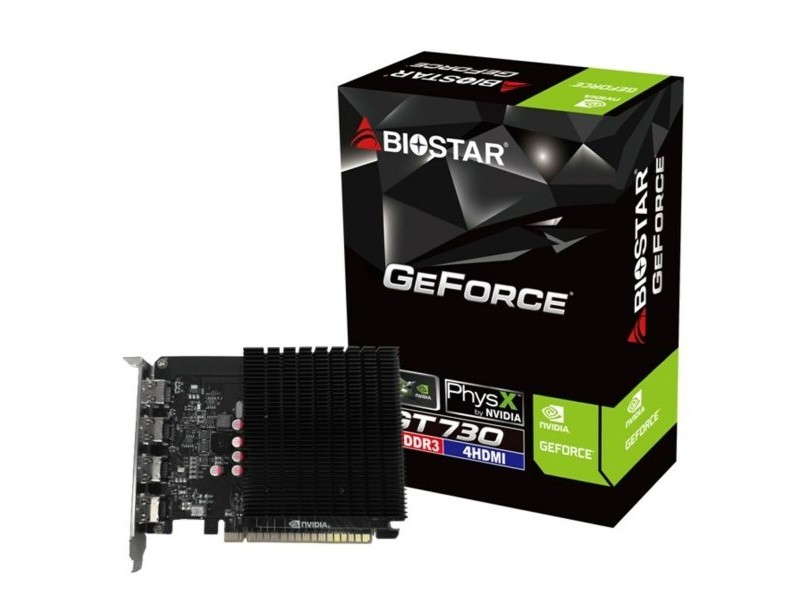 Графична карта Biostar VN7313TG46 NVIDIA GeForce GT 730 4 GB GDDR3 Графична карта Biostar VN7313TG46 NVIDIA GeForce GT 730 4 GB GDDR3