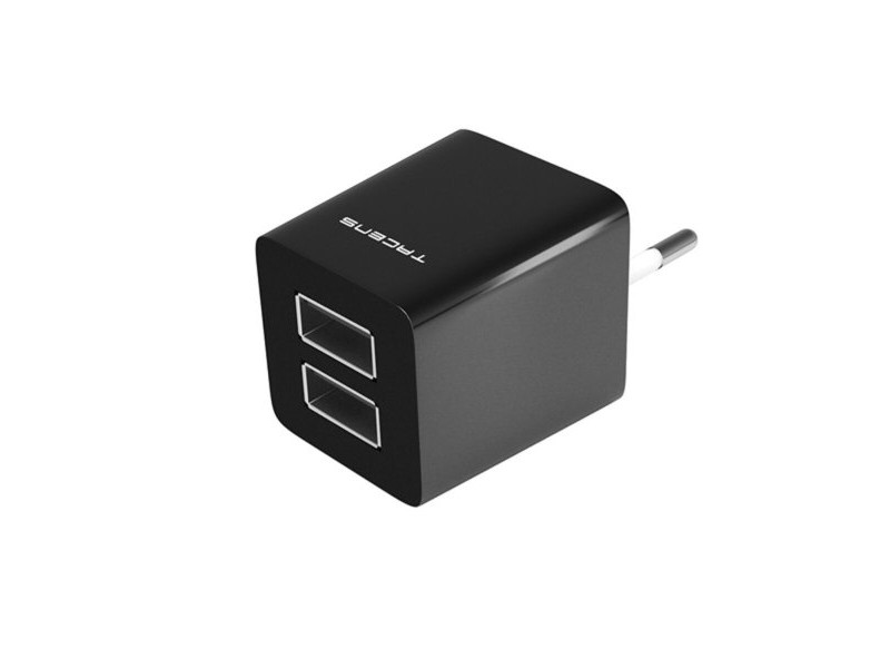 Зарядно за стена Tacens AUSB1 USB Anima Черен