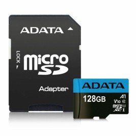 Mикро SD карта памет с адаптер Adata AUSDX128GUICL10A1-RA1 128 GB