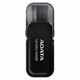 USB стик Adata AUV240-64G-RBK 64 GB Черен