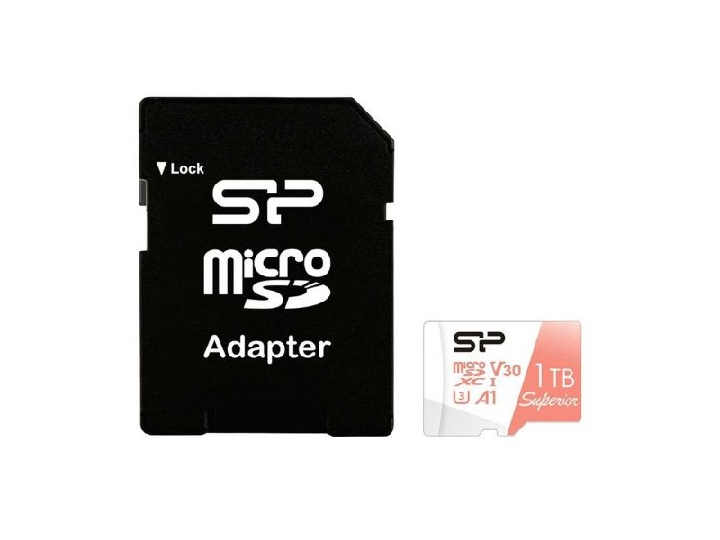 Kарта памет Micro SDXC Silicon Power MicroSDXC 1TB Clase 10 V30 A1 1 TB