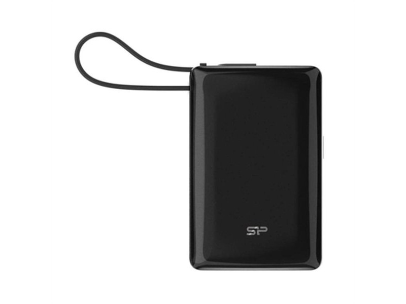 Powerbank Silicon Power CP10 10000 mAh Черен Powerbank Silicon Power CP10 10000 mAh Черен