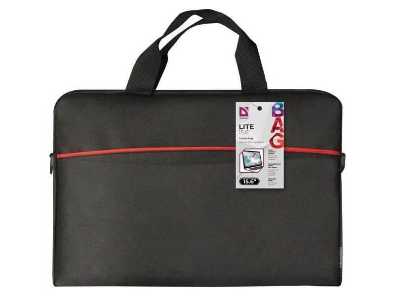 Чанта за лаптоп Defender Lite Черен Злато Монохромов 15,6''