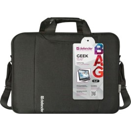 Чанта за лаптоп Defender Geek Черен Монохромов 15,6''