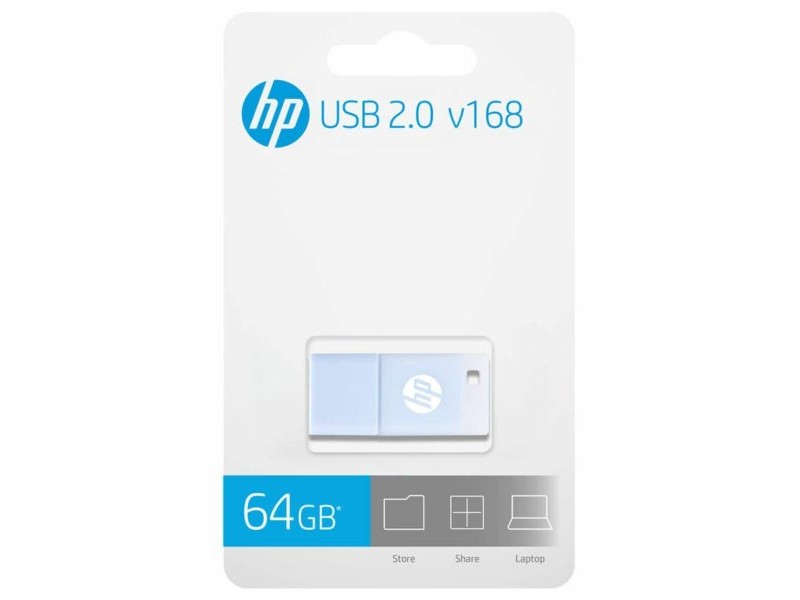 USB стик HP HPFD168B-64 Син 64 GB