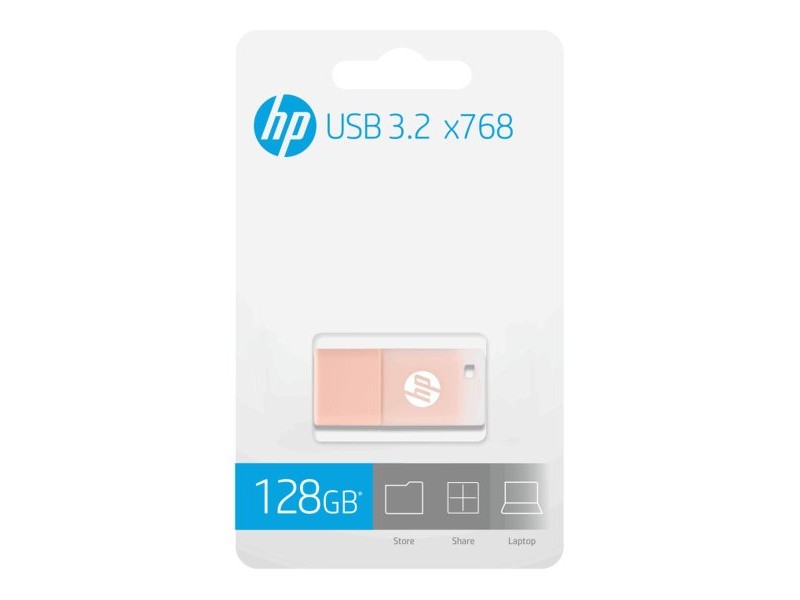 USB стик HP x768 Розов 128 GB