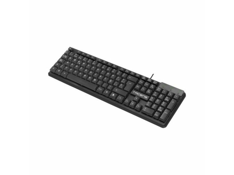 Клавиатура Tacens AK0ES Черен Испанска Qwerty QWERTY