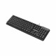 Клавиатура Tacens AK0ES Черен Испанска Qwerty QWERTY