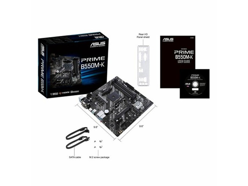 Дънна платка Asus PRIME B550M-K mATX AM4 AMD AM4