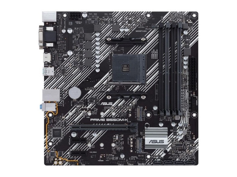 Дънна платка Asus PRIME B550M-K mATX AM4 AMD AM4