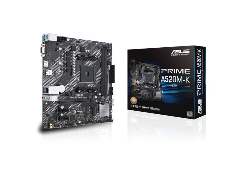 Дънна платка Asus AMD A520 AMD AM4