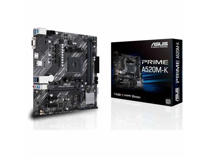 Дънна платка Asus AMD A520 AMD AM4