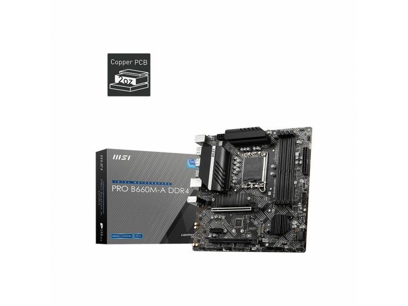 Дънна платка MSI PRO H610M-G DDR4 LGA1700