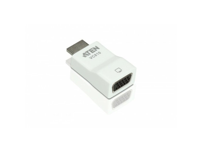 Адаптер HDMI към VGA Aten VC810-AT Бял