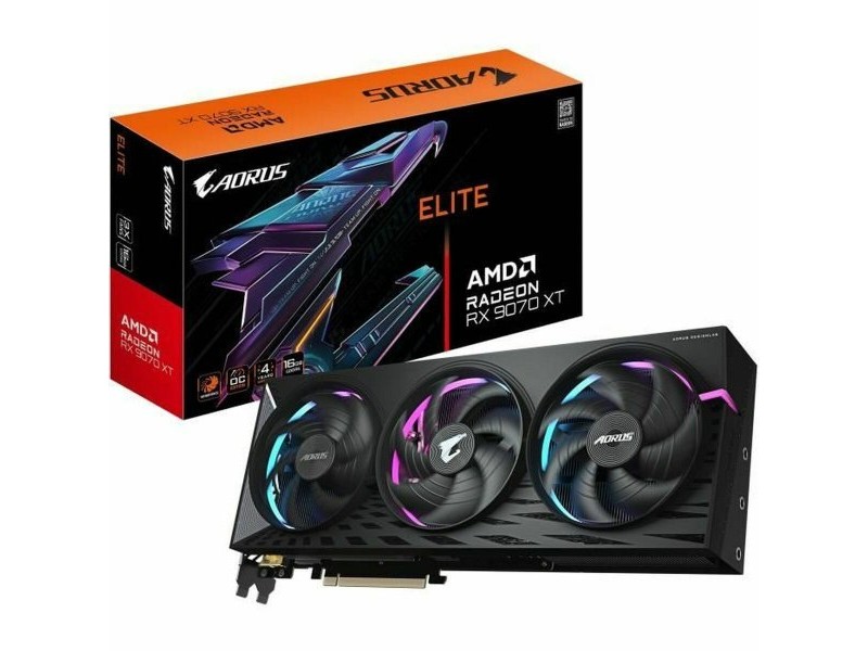 Графична карта Gigabyte 9VR907XTAE-00-G10 radeon rx 9070 xt 16 GB GDDR6