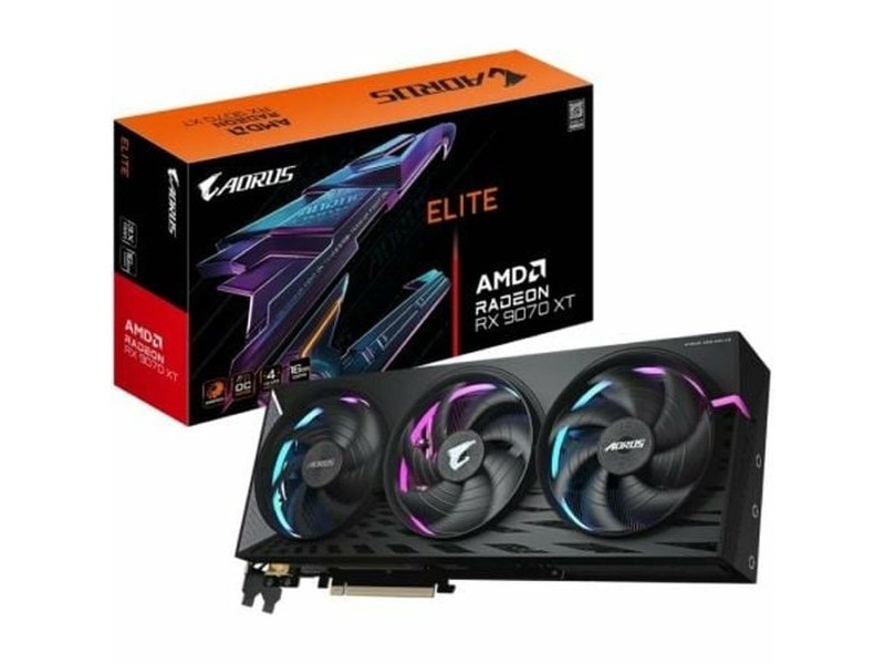 Графична карта Gigabyte 9VR907XTAE-00-G10 radeon rx 9070 xt 16 GB GDDR6