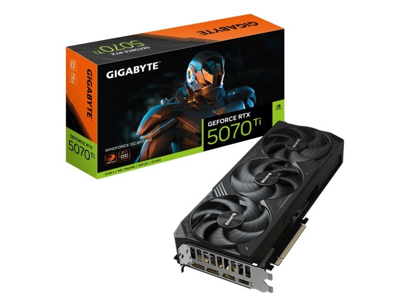 Графична карта Gigabyte 9VN507TWO-00-G10 nvidia geforce rtx 5070 ti 16 GB GDDR6 GDDR7