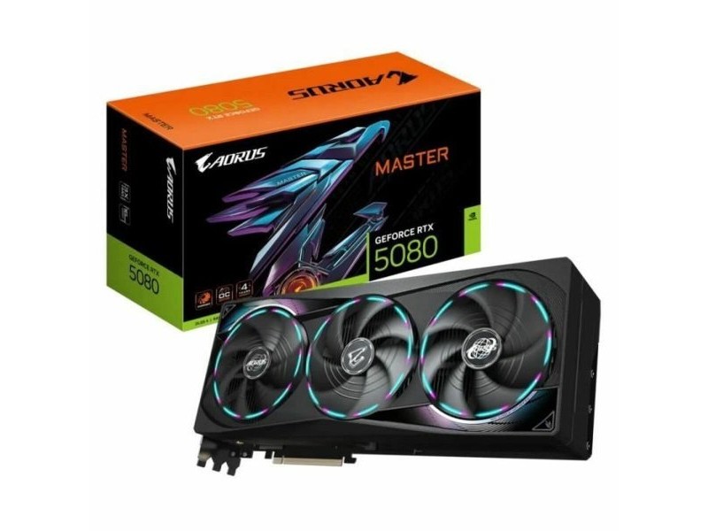 Графична карта Gigabyte GV-N5080AORUS M-16GD 16 GB GDDR6